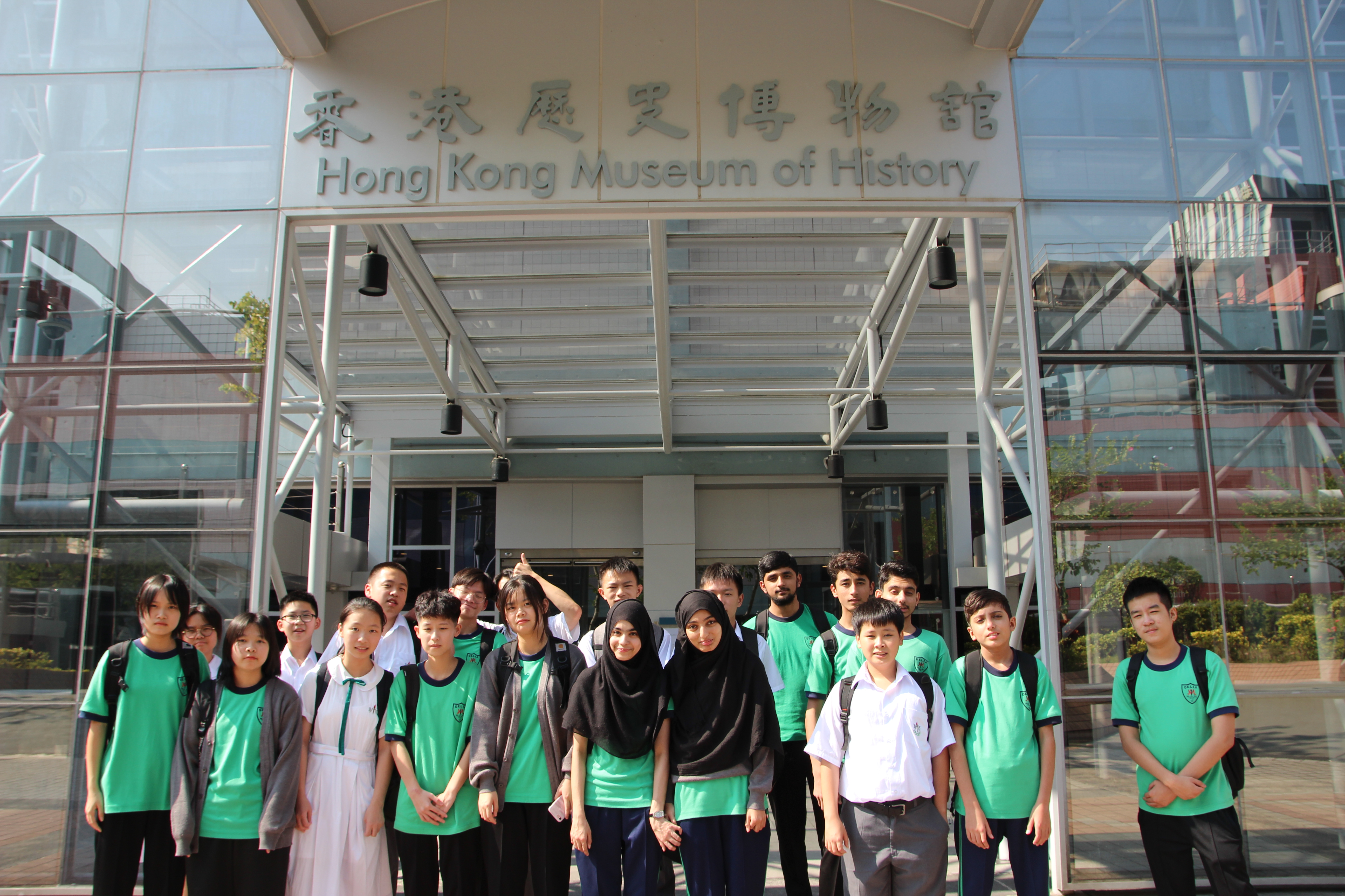 参观香港历史博物馆